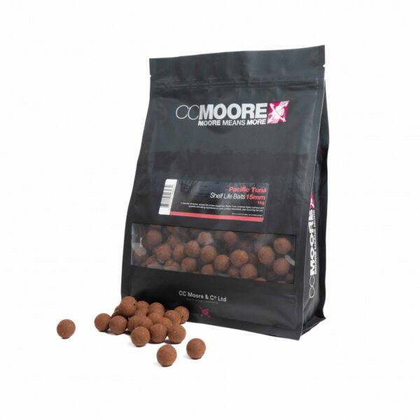 CC-Moore Pacific Tuna Boilies 1 kilo 15mm shelf life